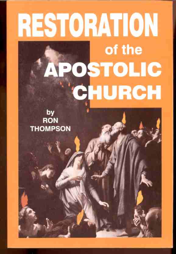 Image for RESTORATION OF THE APOSTOLIC CHURCH