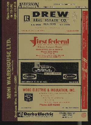 Image for 1984 ANDERSON SOUTH CAROLINA CITY DIRECTORY