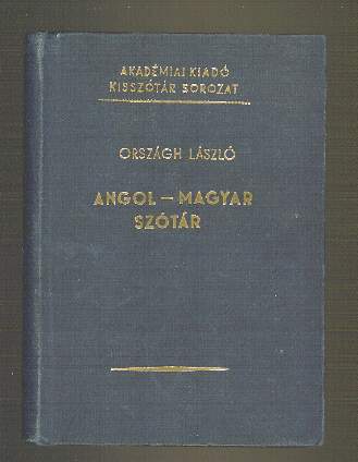 Image for ENGLISH - HUNGARIAN DICTIONARY
