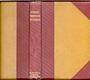 Image for PITMAN'S SHORTHAND DICTIONARY
