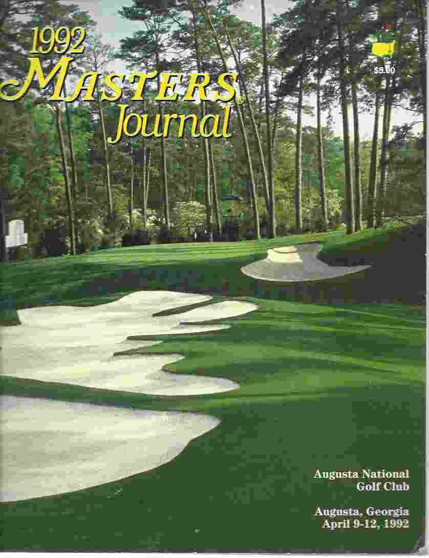 Image for 1992 MASTERS JOURNAL