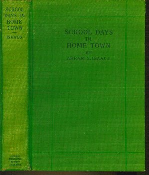 Image for SCHOOL DAYS IN HOME TOWN