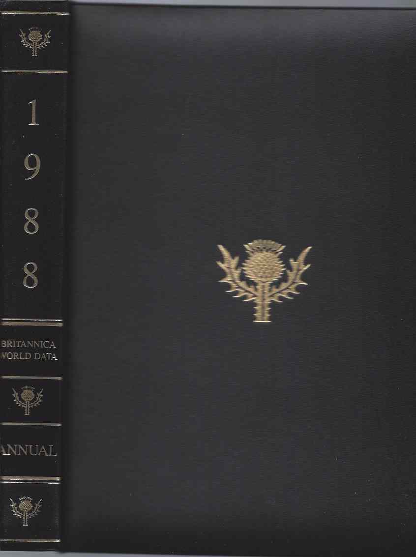 Image for 1988 BRITANNICA BOOK OF THE YEAR