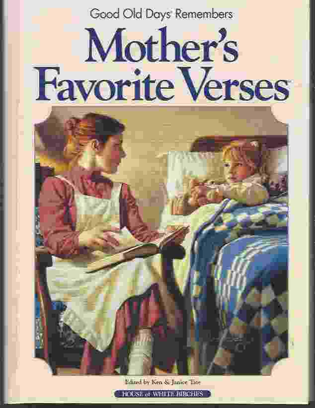 Image for MOTHER'S FAVORITE VERSES Good Old Days Remembers