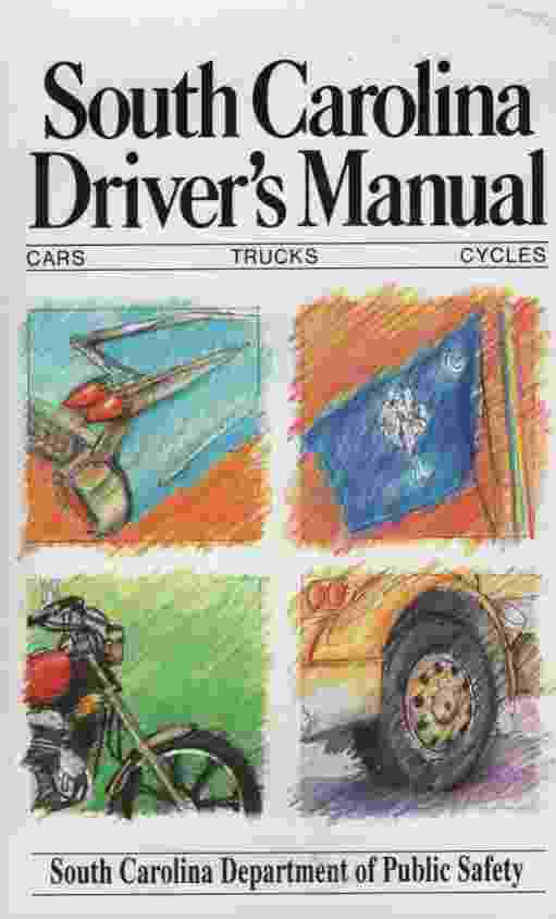Image for SOUTH CAROLINA DRIVER' S MANUAL, 1993