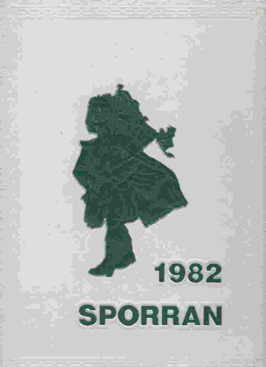 Image for 1982 SPORRAN, MCDUFFIE HIGH SCHOOL, ANDERSON, SOUTH CAROLINA