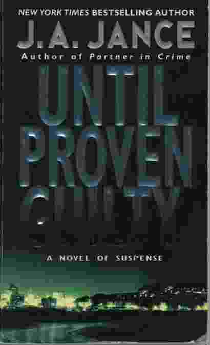 Image for UNTIL PROVEN GUILTY