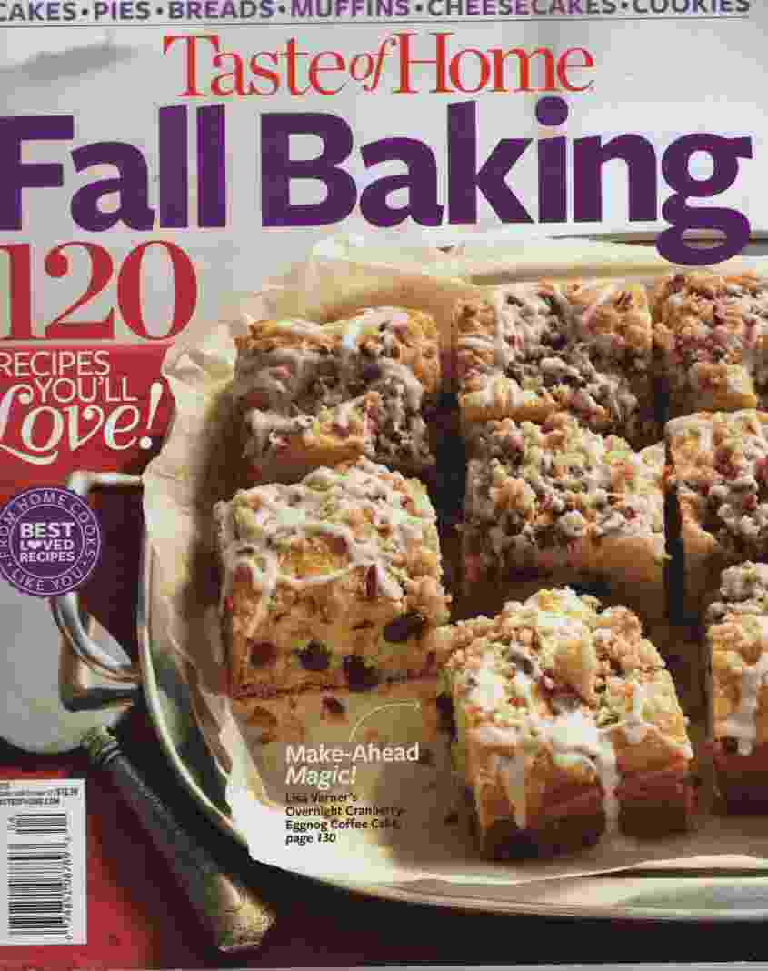 Image for TASTE OF HOME FALL BAKING