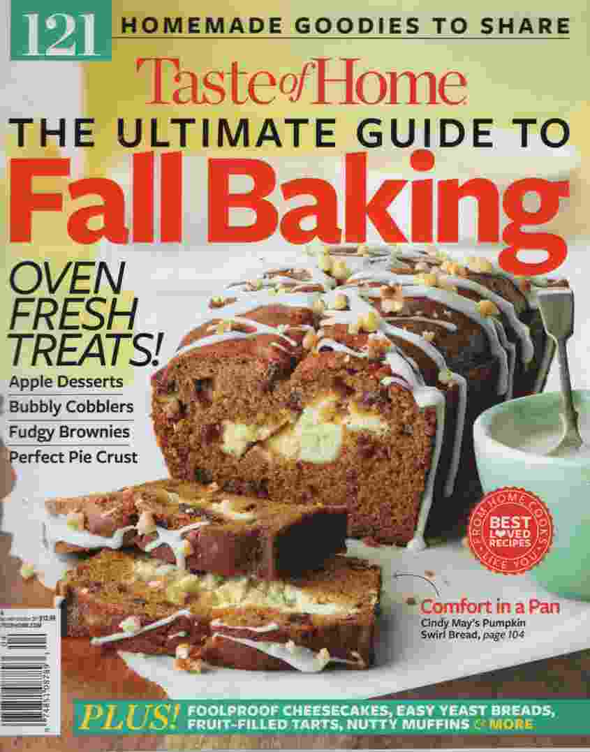 Image for TASTE OF HOME THE ULTIMATE GUIDE TO FALL BAKING