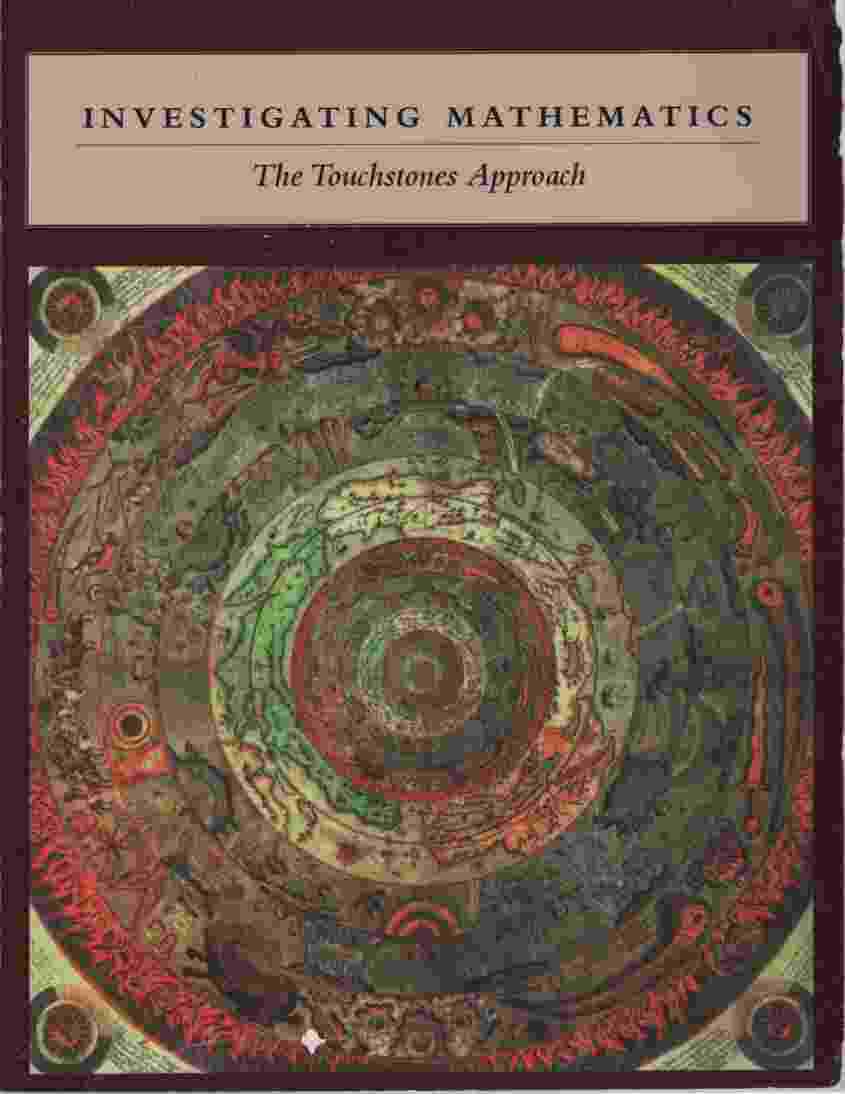 Image for INVESTIGATING MATHEMATICS The Touchstones Approach