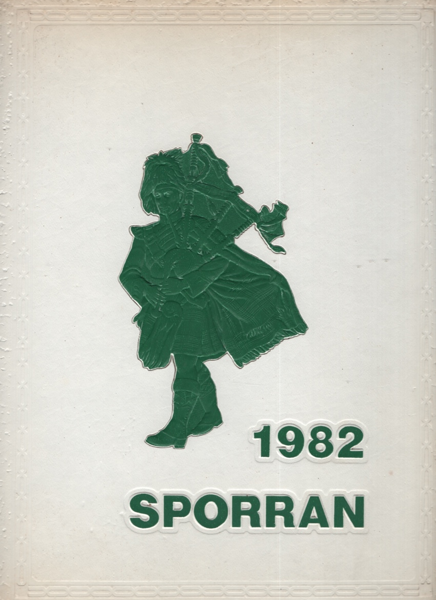 Image for SPORRAN 1982, MCDUFFIE HIGH SCHOOL, ANDERSON, SC