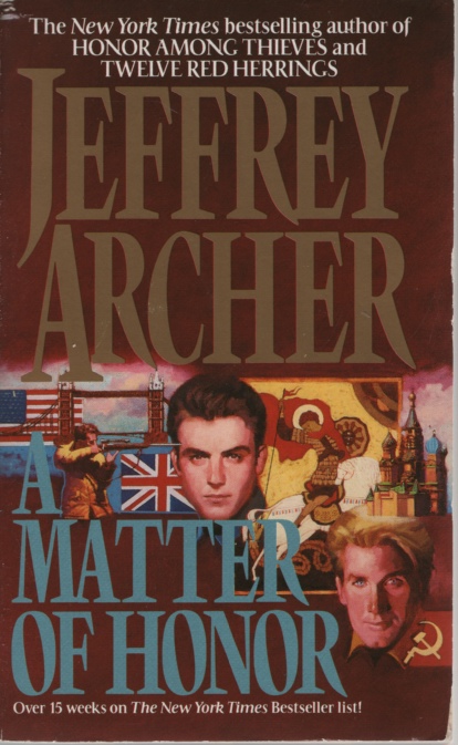 Image for A MATTER OF HONOR