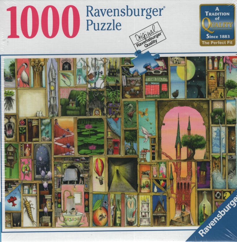 Image for DOORS OPEN, 1000 PIECE JIGSAW PUZZLE