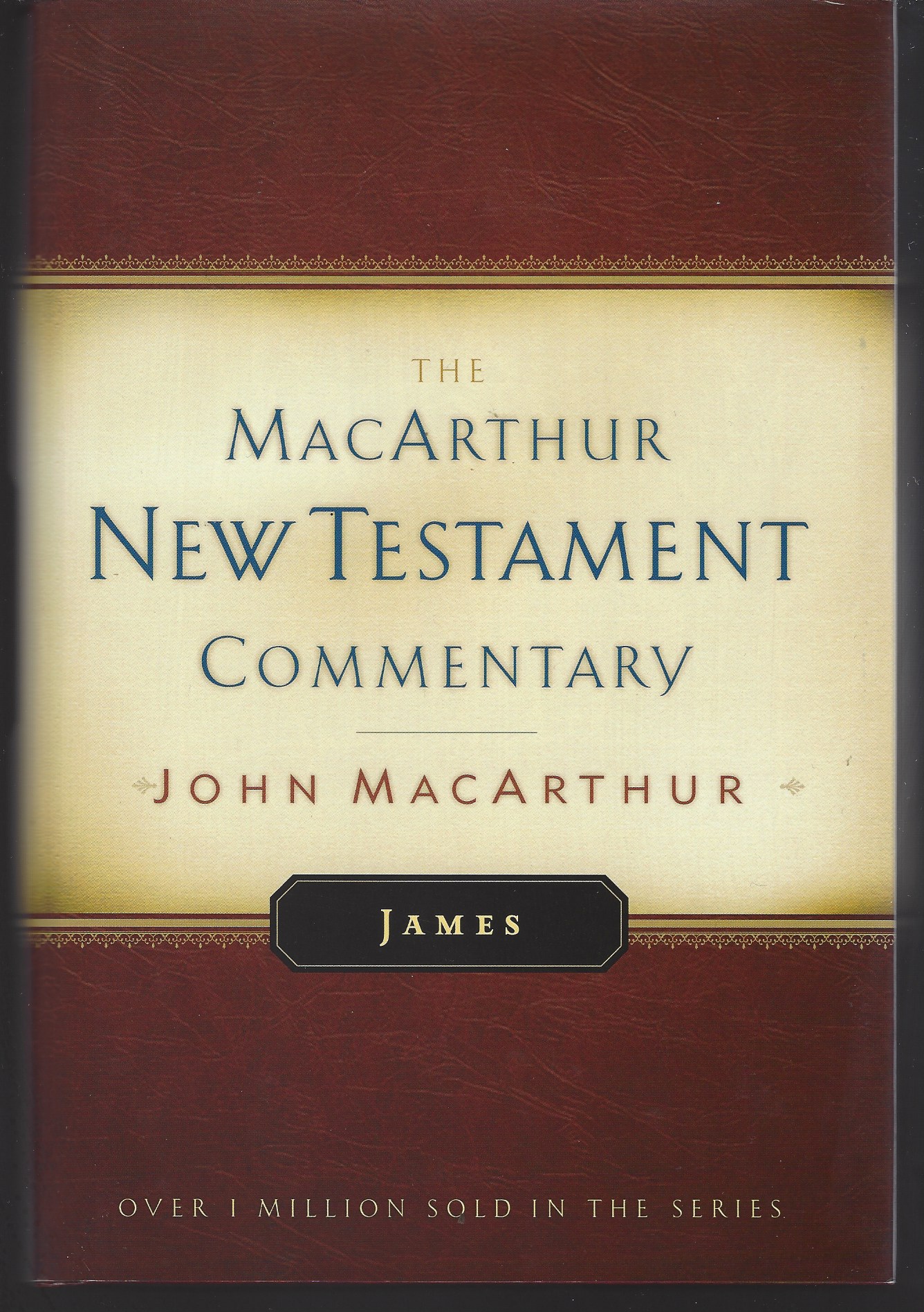 Image for THE MACARTHUR NEW TESTAMENT COMMENTARY: JAMES