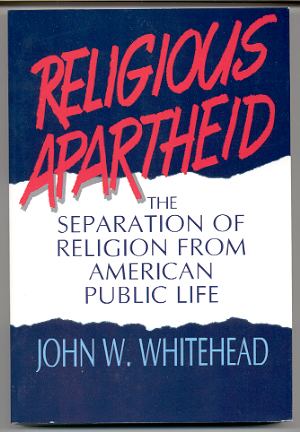 Image for RELIGIOUS APARTHEID The Separation of Religion from American Public Life