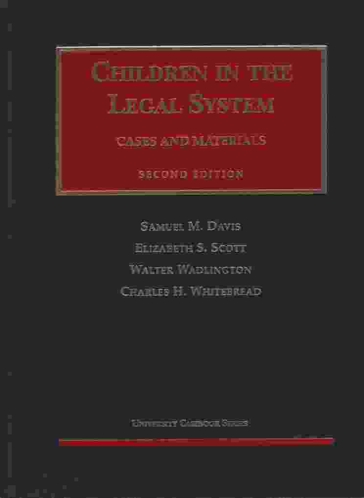 Image for CHILDREN IN THE LEGAL SYSTEM, SECOND EDITION