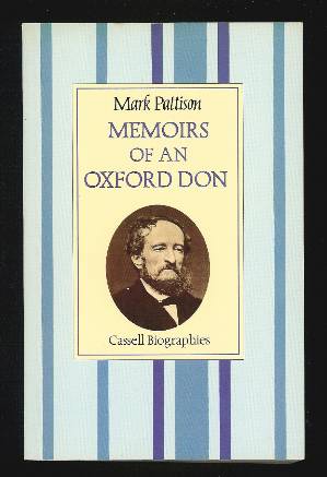Image for MEMOIRS OF AN OXFORD DON