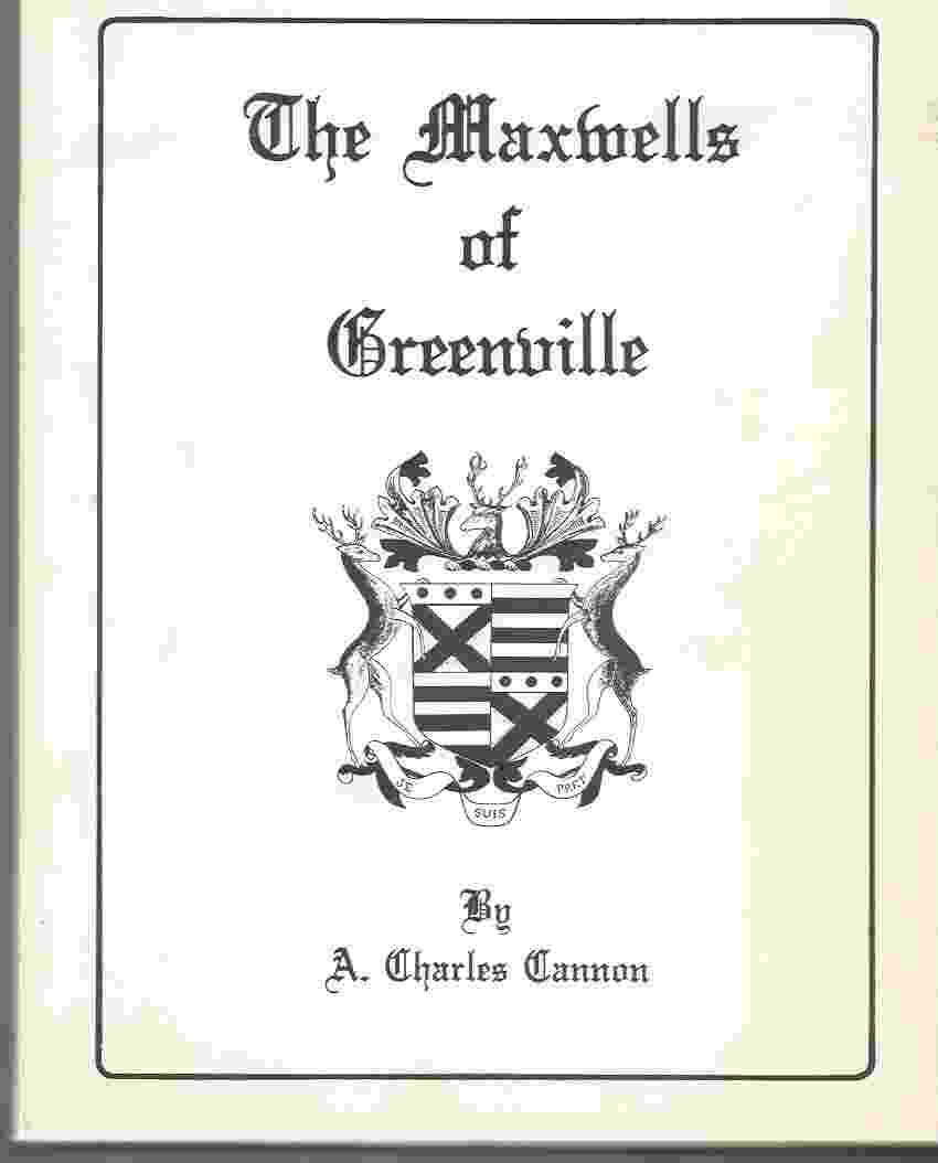 Image for THE MAXWELLS OF GREENVILLE