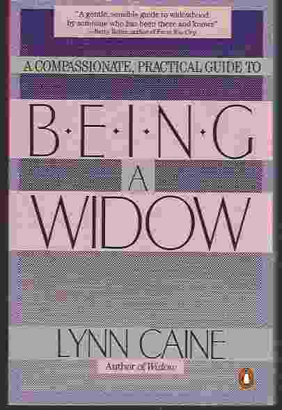 Image for BEING A WIDOW