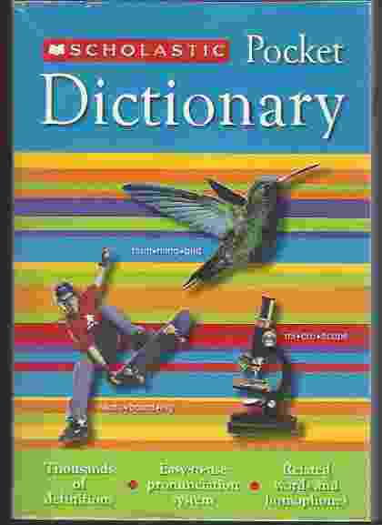 Image for SCHOLASTIC POCKET DICTIONARY