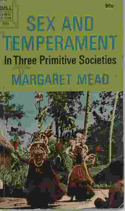 Image for SEX AND TEMPERAMENT IN THREE PRIMITIVE SOCIETIES