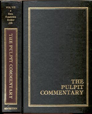 Image for THE PULPIT COMMENTARY VOLUME 7: EZRA, NEHEMIAH, ESTHER & JOB