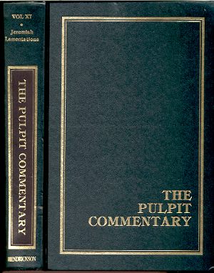 Image for THE PULPIT COMMENTARY VOLUME 11: JEREMIAH