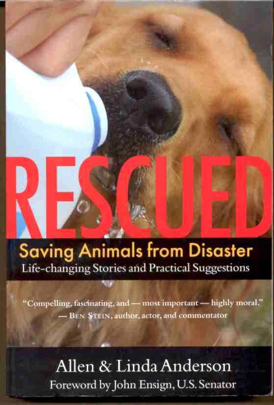 Image for RESCUED: SAVING ANIMALS FROM DISASTER Life-Changing Stories and Practical Suggestions